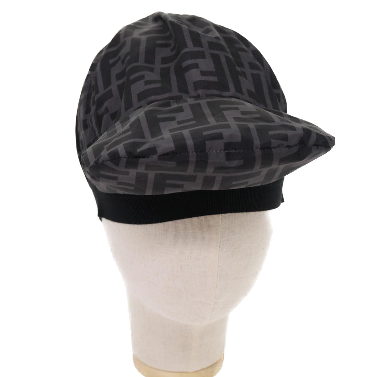 FENDI Zucca Canvas Cap Cover Black yk8556