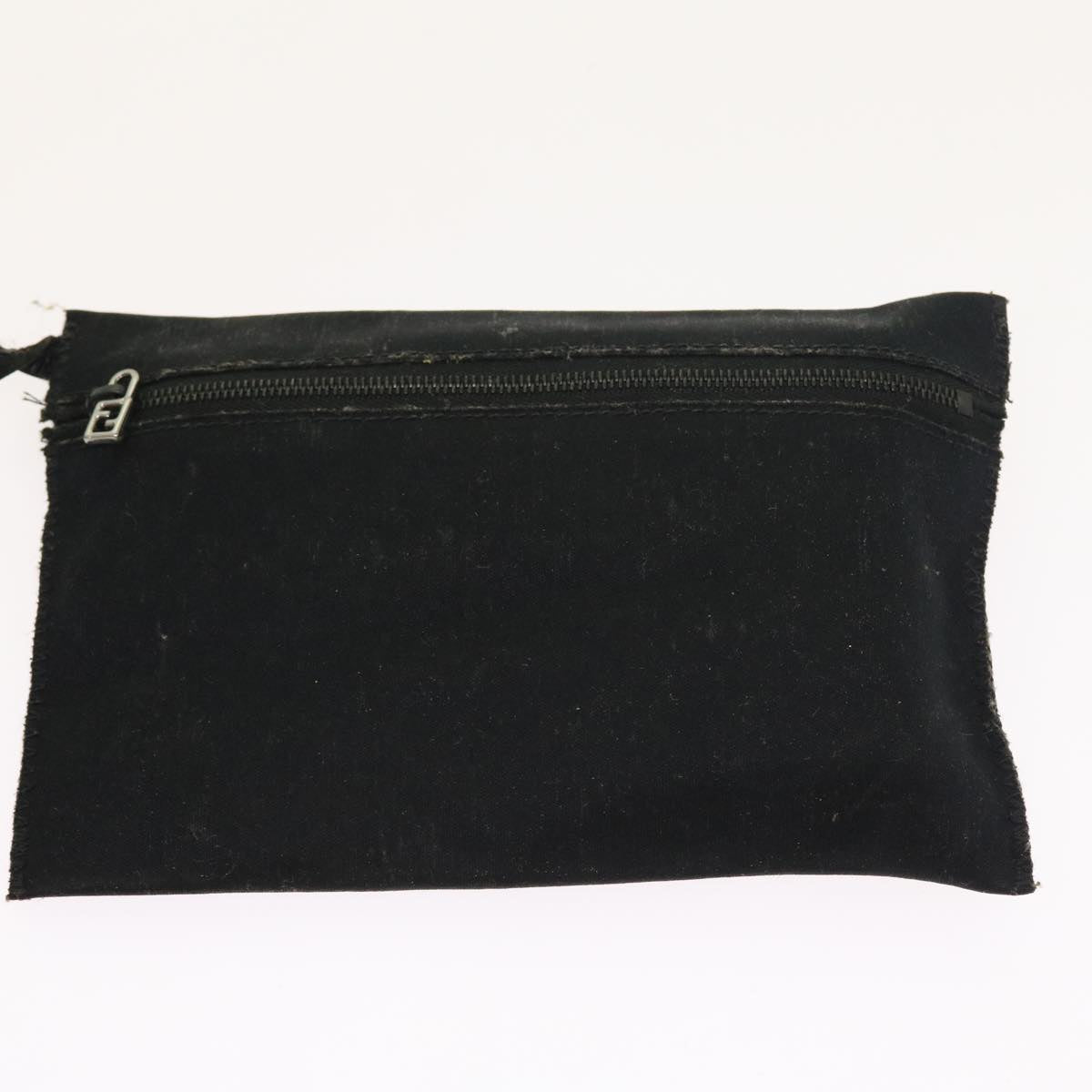 FENDI Hand Bag Nylon Black yk8577