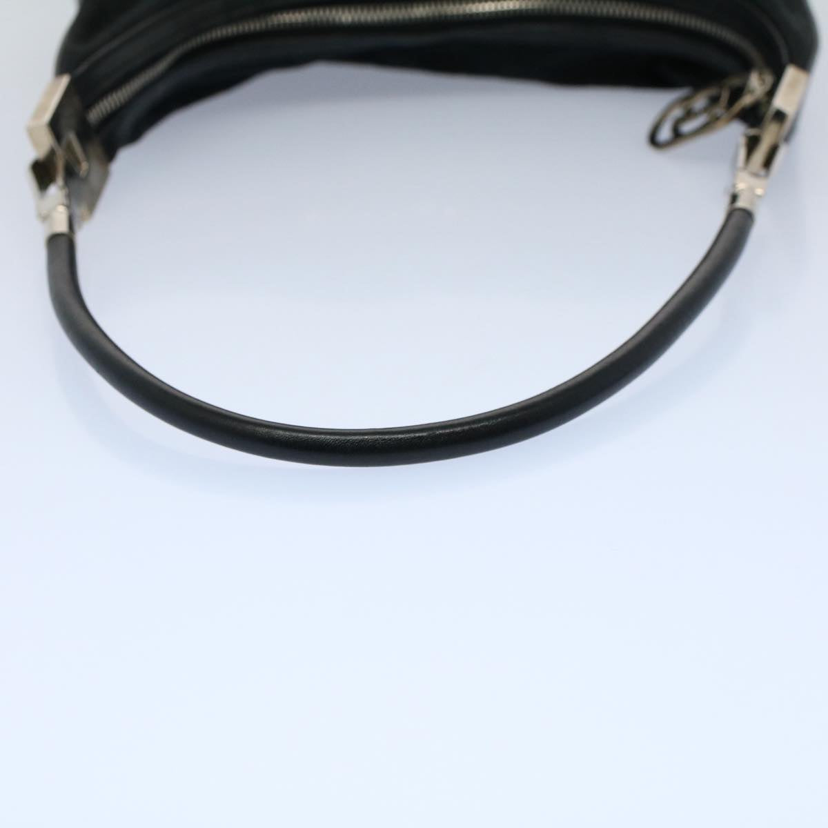 GUCCI GG Canvas Shoulder Bag Black 001 3812 yk8676
