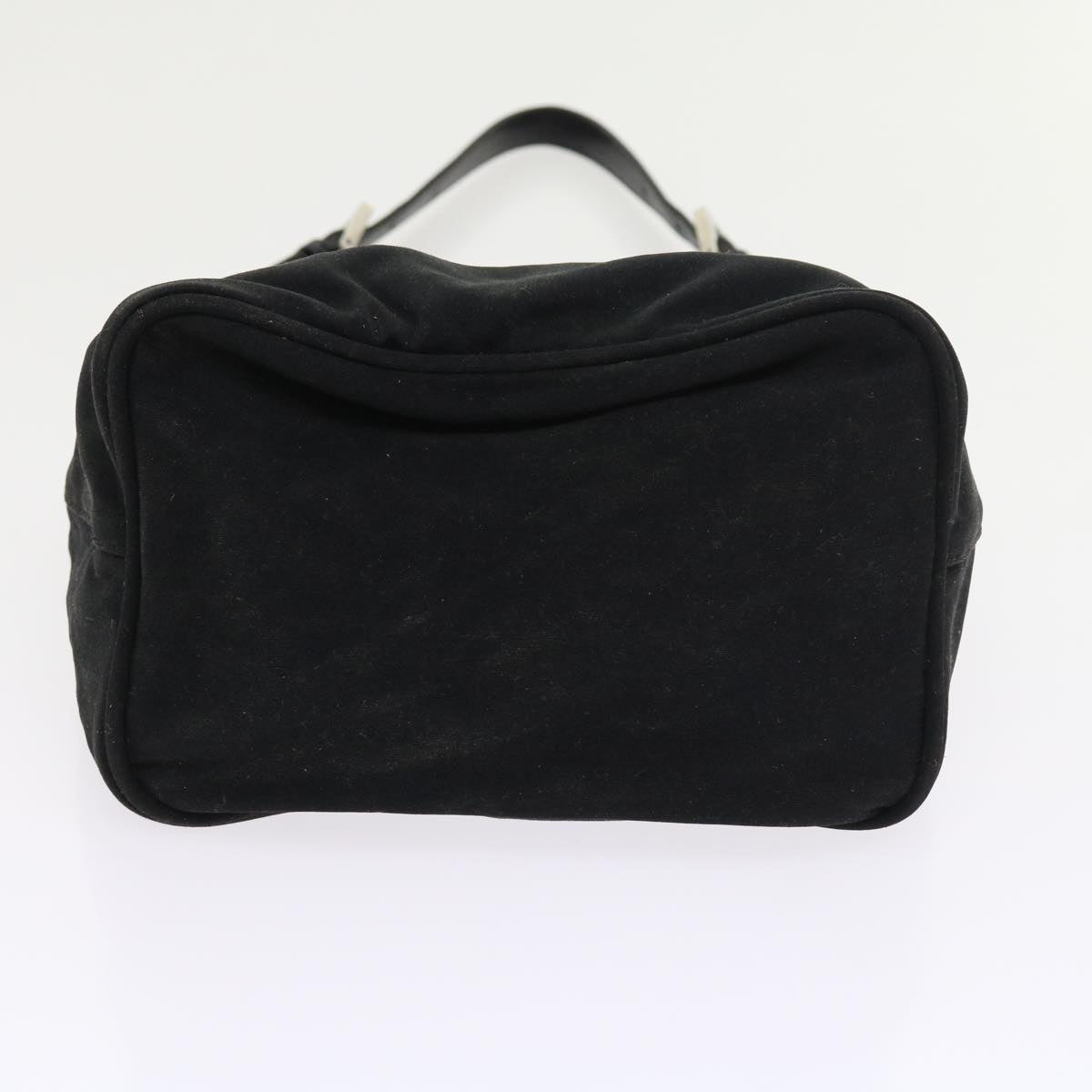 FENDI Mamma Baguette Shoulder Bag Nylon Black yk8798