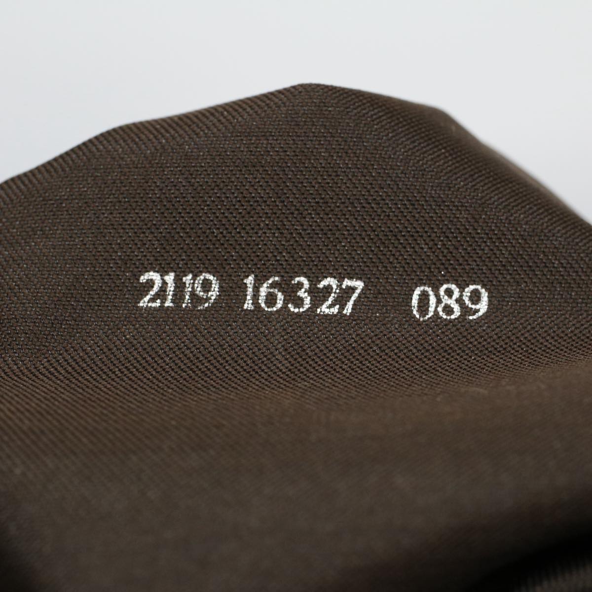 FENDI Zucca Canvas Boston Bag Leather Black Brown 2119 16327 089 yk9006