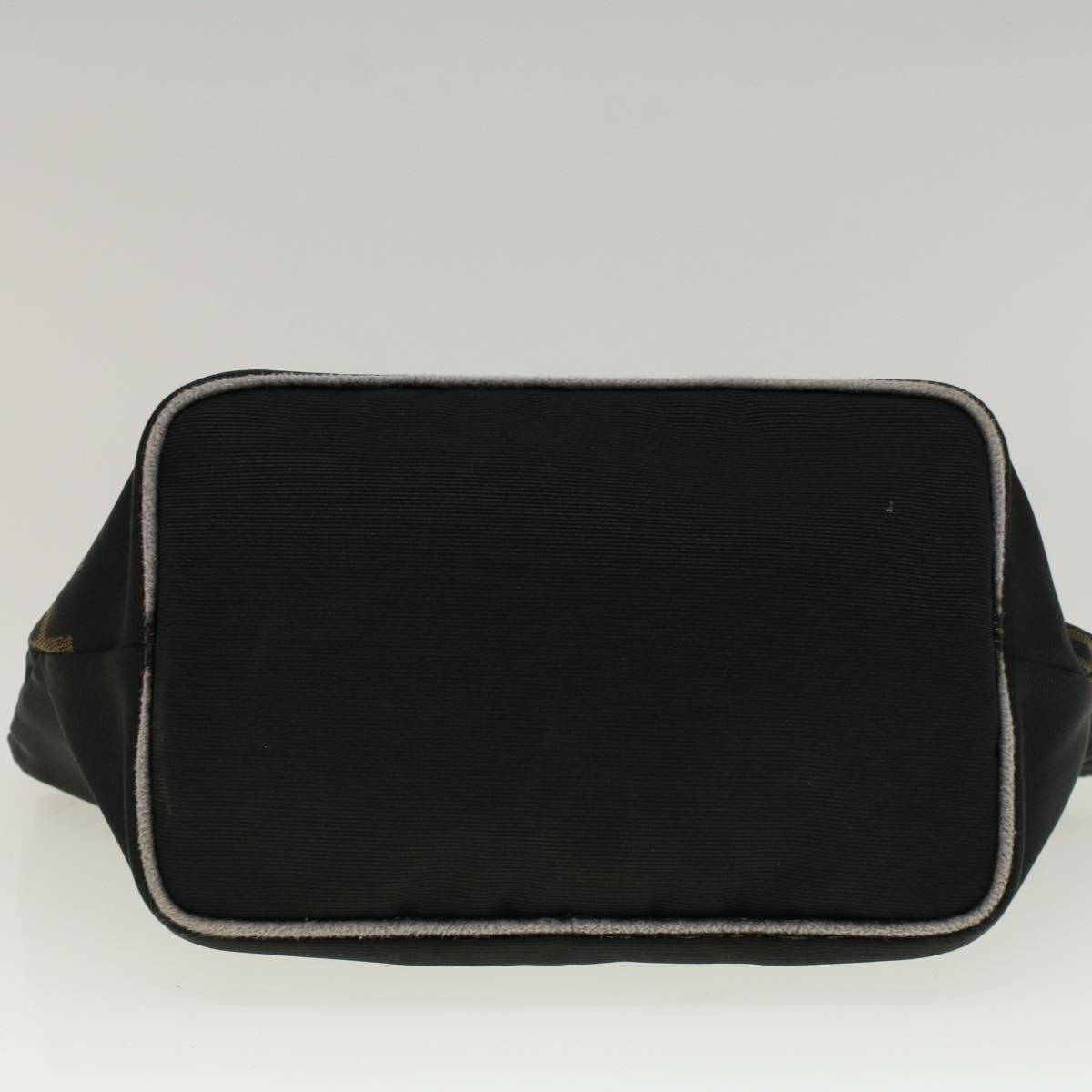 FENDI Hand Bag Nylon Black yk9194