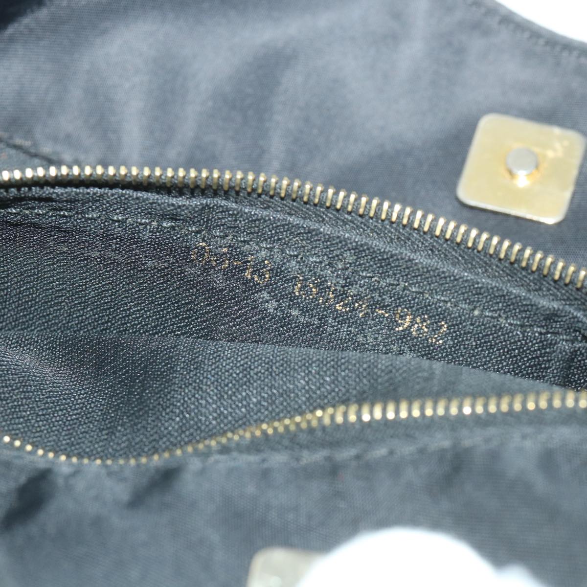 FENDI Shoulder Bag Nylon Black yk9321