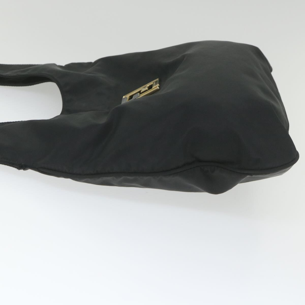 FENDI Shoulder Bag Nylon Black yk9321