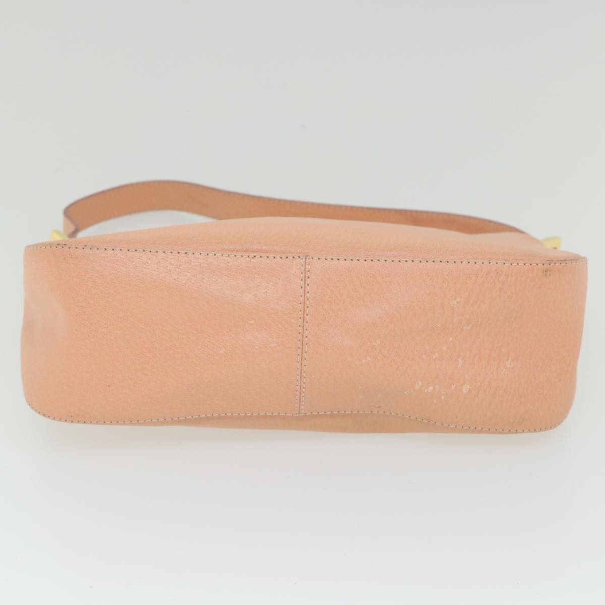 FENDI Mamma Baguette Shoulder Bag Leather Pink 2373 26725 018 yk9474
