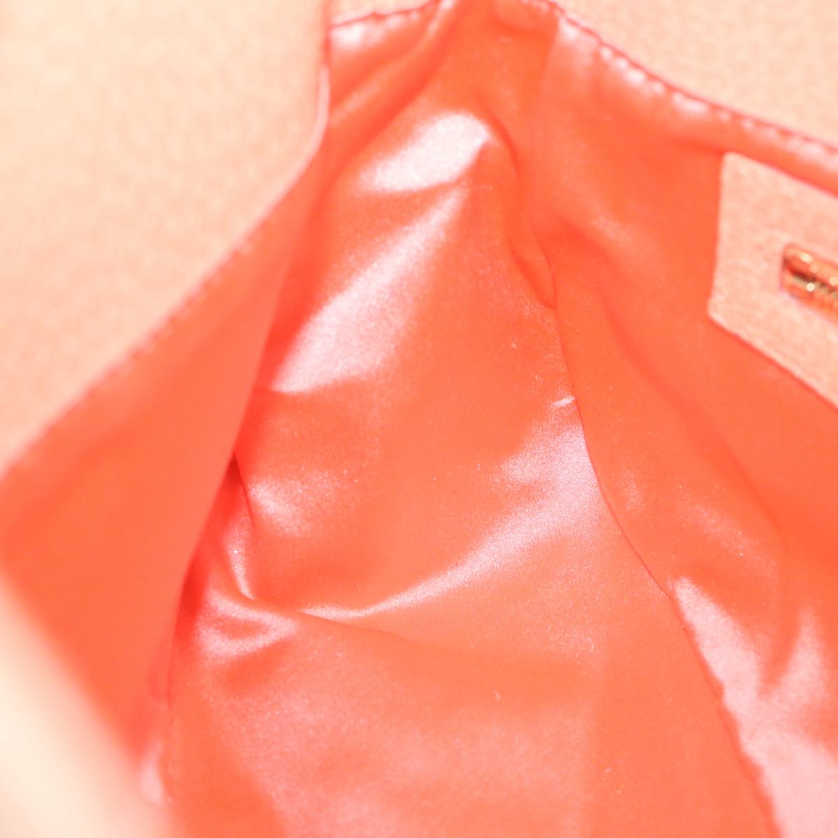 FENDI Mamma Baguette Shoulder Bag Leather Pink 2373 26725 018 yk9474