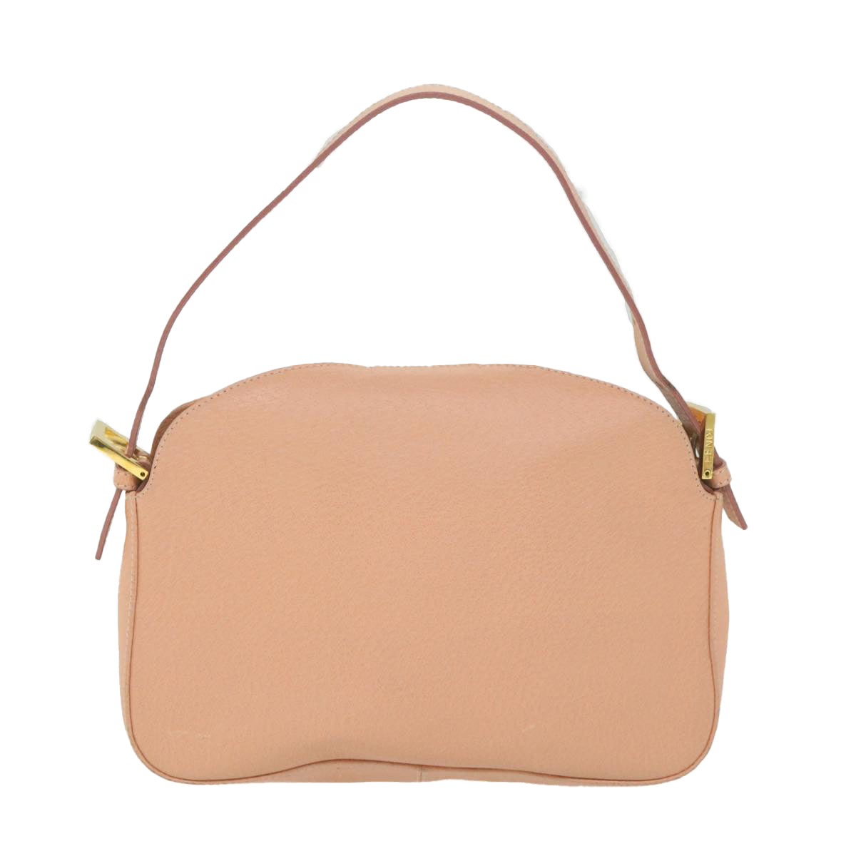 FENDI Mamma Baguette Shoulder Bag Leather Pink 2373 26725 018 yk9474
