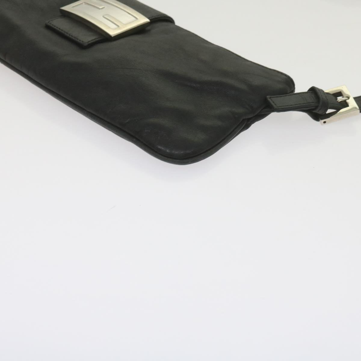 FENDI Shoulder Bag Leather Black 2354 26685 008 yk9728