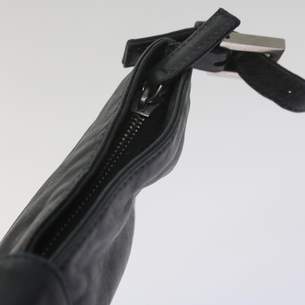 FENDI Shoulder Bag Leather Black 2354 26685 008 yk9728