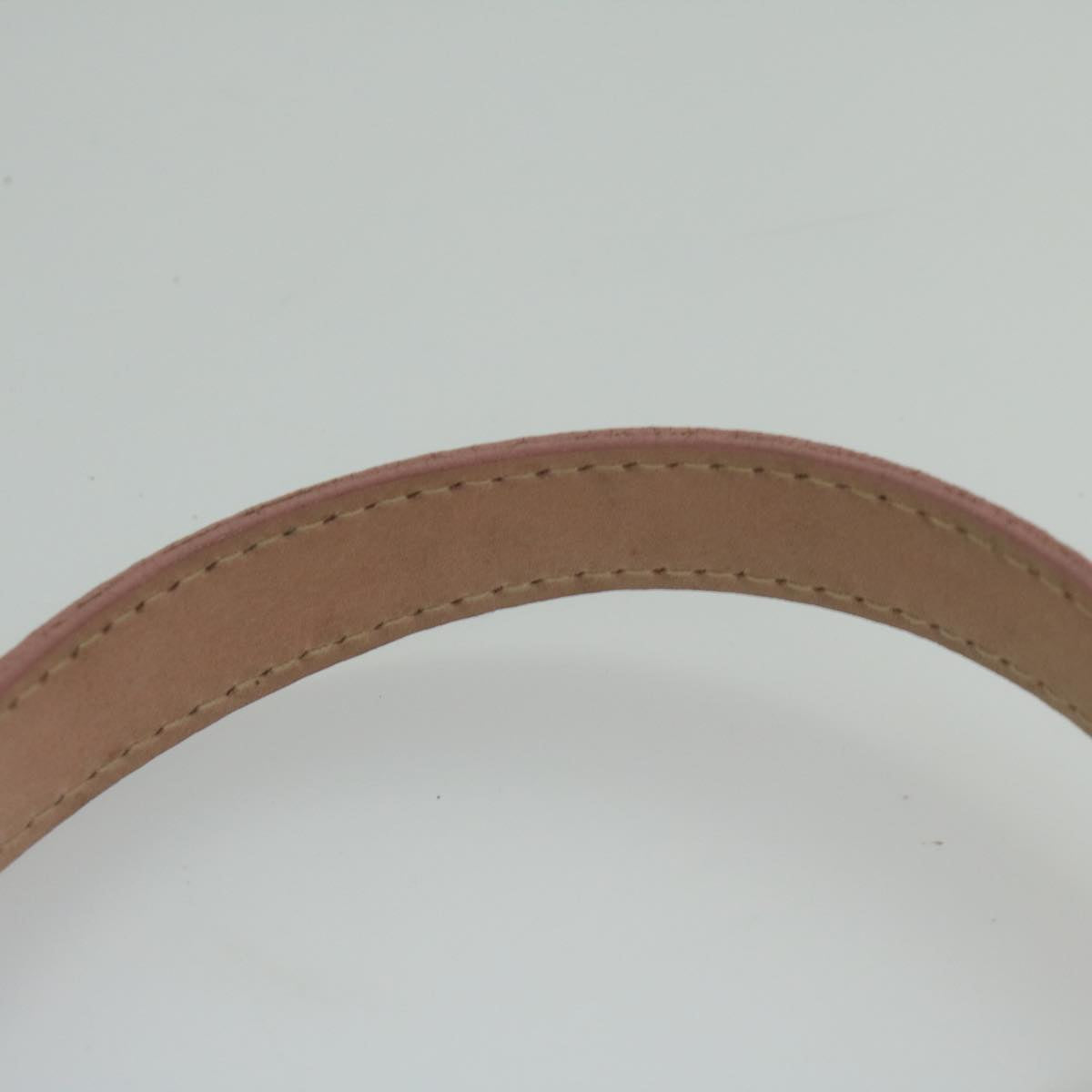 FENDI Mamma Baguette Shoulder Bag Leather Pink yk9735