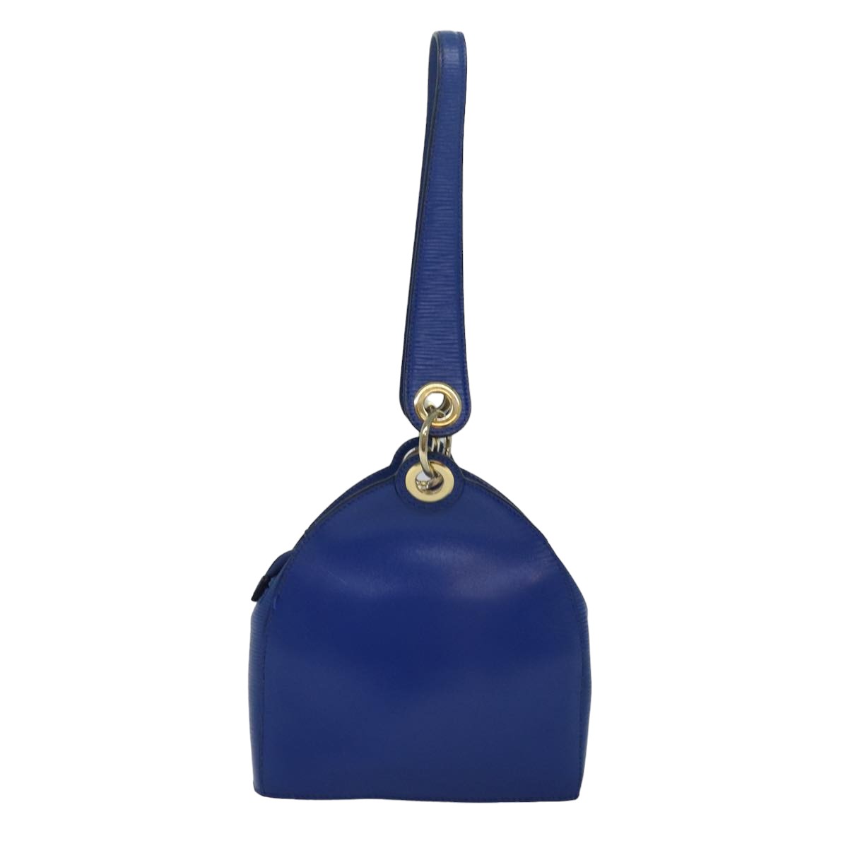 FENDI Shoulder Bag Leather Blue yt1008