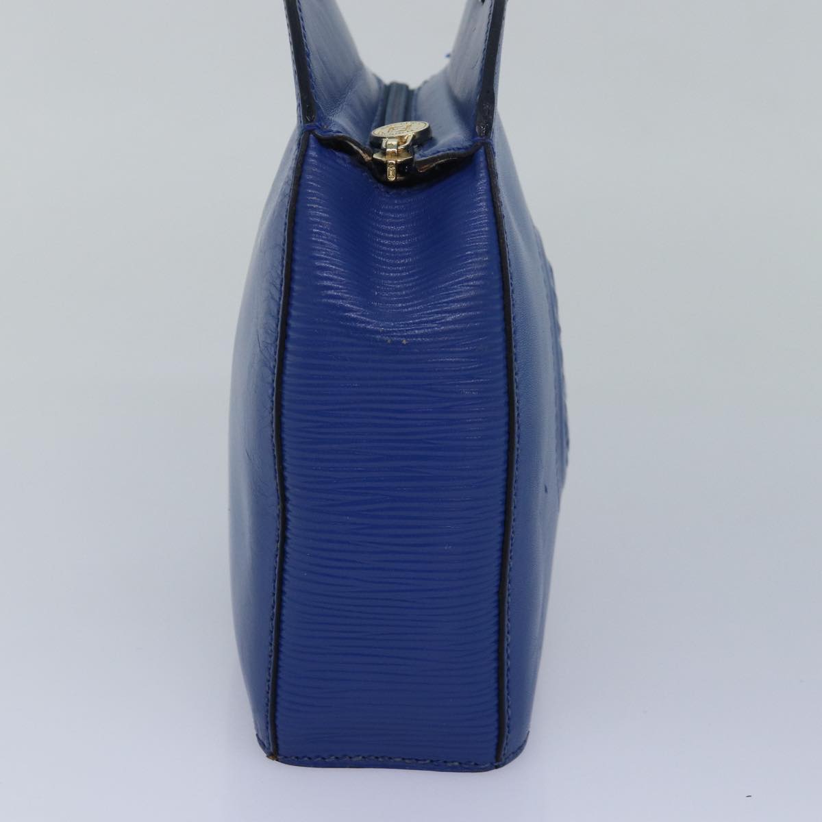 FENDI Shoulder Bag Leather Blue yt1008