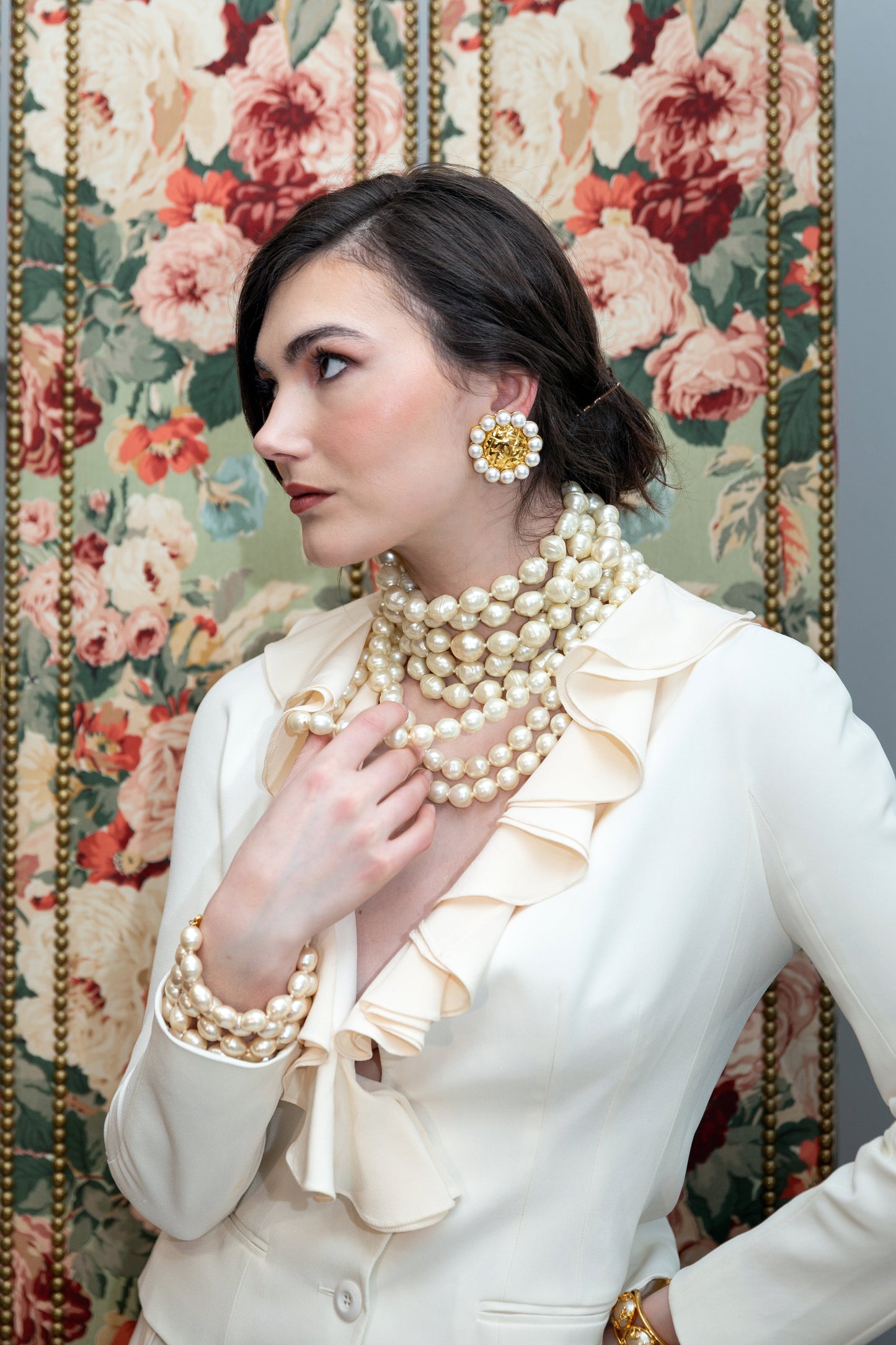 Collier de perles Chanel